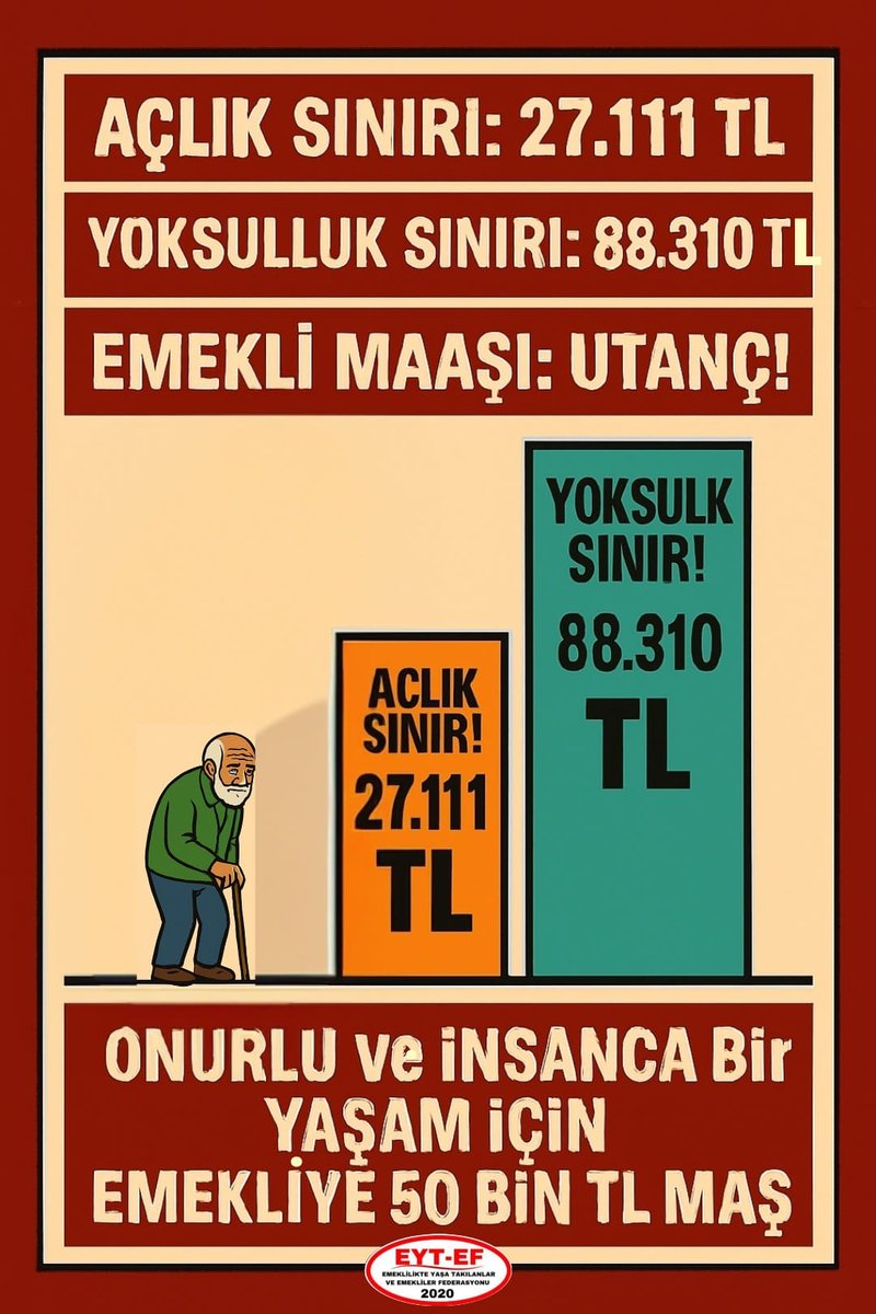 LEVENT ATACAN EYT-EF GEN.BŞK.YARD 💛💙 (@eytleventataca1) on Twitter photo <a href="/tvmeltem/">Meltem TV</a> <a href="/akdemircigdem/">Çiğdem Akdemir 🌟 🌙</a> #YetmediMi Emekliyi enflasyonun altında ezdiğiniz
Yetmedimi açlık sınırı altındaki sefalet maaşlarına mahkum ettiğiniz
Emekliler bıktı getirin sandığı
#Emekliye50BinMaaş
#5000Kısmi30AydırMaaşsız
<a href="/akdemircigdem/">Çiğdem Akdemir 🌟 🌙</a> <a href="/tvmeltem/">Meltem TV</a> <a href="/akdemircigdem/">Çiğdem Akdemir 🌟 🌙</a> #YetmediMi Emekliyi enflasyonun altında ezdiğiniz
Yetmedimi açlık sınırı altındaki sefalet maaşlarına mahkum ettiğiniz
Emekliler bıktı getirin sandığı
#Emekliye50BinMaaş
#5000Kısmi30AydırMaaşsız
<a href="/akdemircigdem/">Çiğdem Akdemir 🌟 🌙</a>