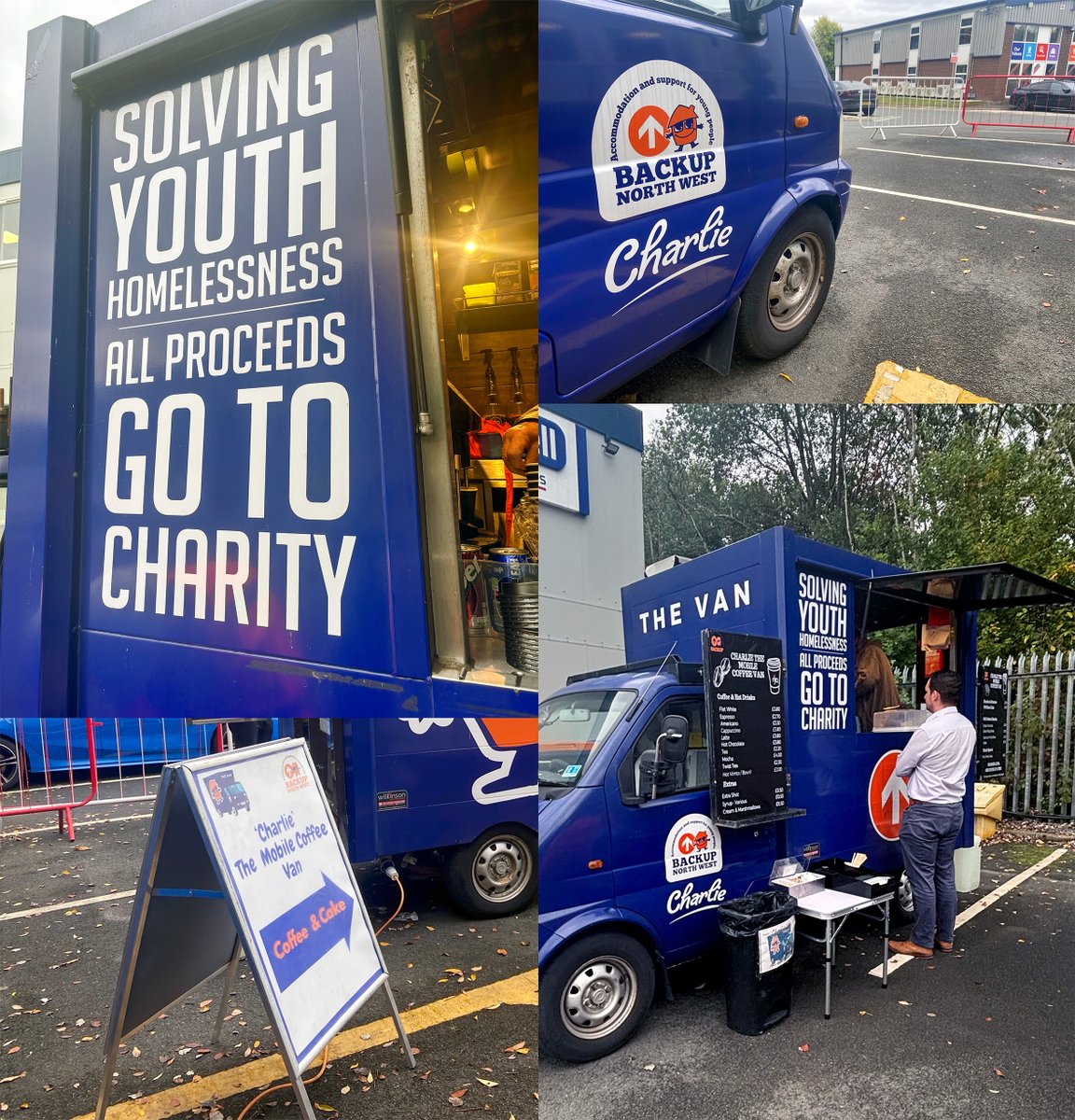☕ Charlie the mobile coffee van visited our HQ this week, encouraging everyone to have a brew and a chat in recognition of World Suicide Prevention Day.