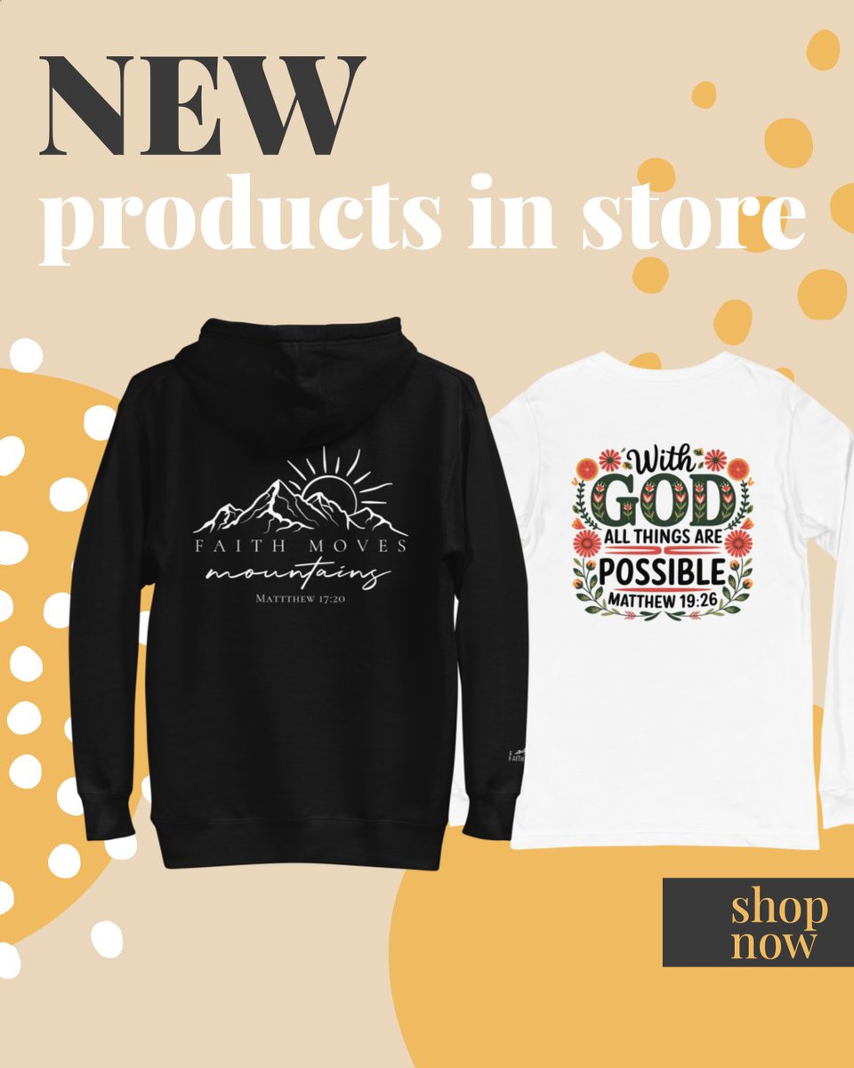GoFaithstrong's tweet image. Cooler weather = cozy hoodies + long sleeves. 🍂
New designs just dropped in our store—perfect for staying warm &amp;amp; sharing your faith.
🛒 Shop now: champ.ly/2XMJJ2_4 

#GoFaithStrong #FaithStyle #FallReady