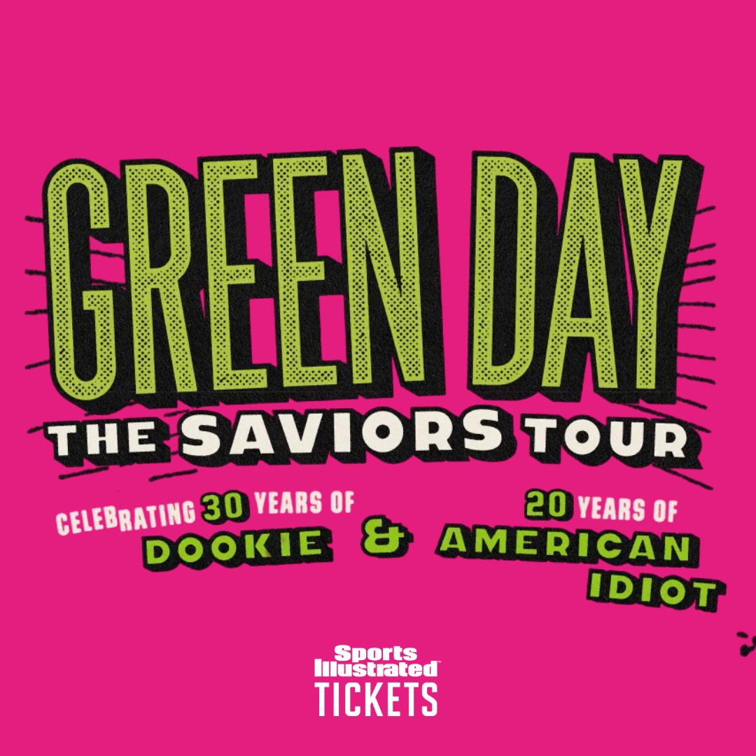 Green Day is closing out The Saviors Tour with a bang.

Hear Dookie and American Idiot performed front to back—plus hits from their new album Saviors.

Catch them live this September in Denver, San Francisco, Seattle, Portland, San Diego, and more.

#GreenDay #SaviorsTour