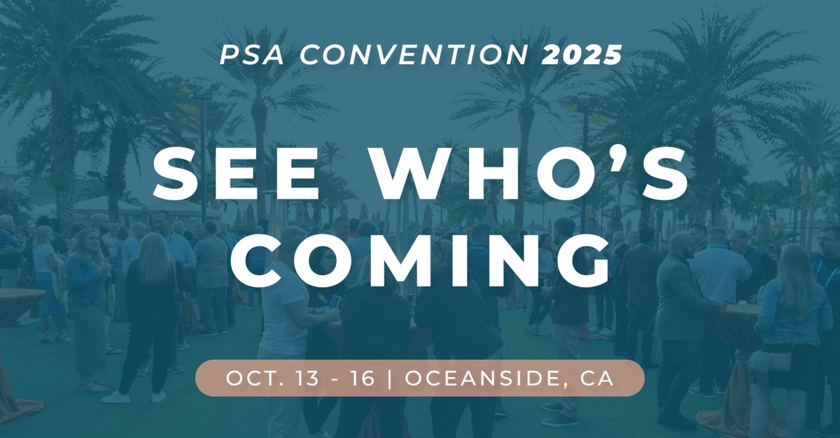 These leading systems integrators are on the #PSAConvention 2025 list... Are you?

Review the list of PSA members, owners, sponsors and their guests who are registered to join us for Convention in Oceanside: web.cvent.com/event/1224387b…

Register today to add your name to the list!