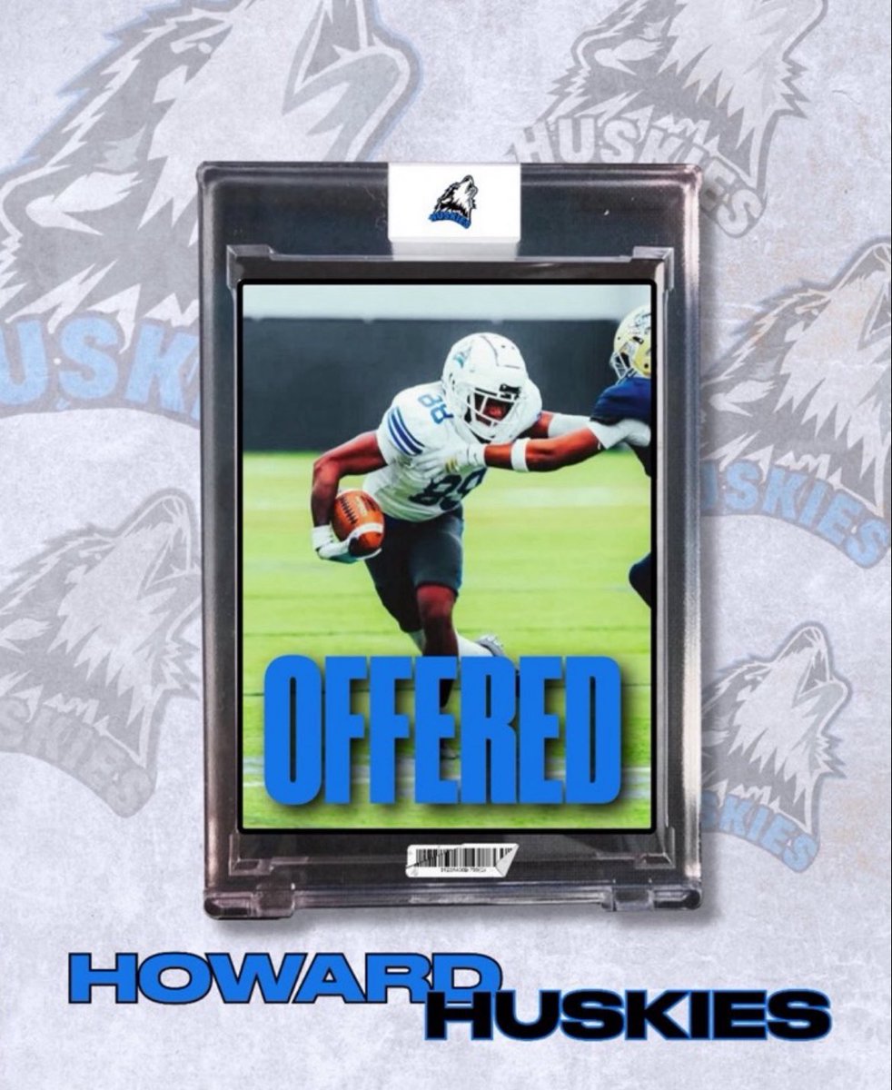 Jordan(JT)Thomas (@jordanathomas__) on Twitter photo After a great conversation with <a href="/CoachT_99/">Coach T</a> I am blessed to receive and offer from <a href="/HowardHuskies1/">HH Prep Post Grad Football Team</a> 💙
<a href="/MichFBFrenzy/">Michigan Prep Frenzy</a> <a href="/PrepRedzoneMI/">Prep Redzone Michigan</a> <a href="/AllenTrieu/">Allen Trieu</a> <a href="/CoachFlare/">Coach Flaherty</a> After a great conversation with <a href="/CoachT_99/">Coach T</a> I am blessed to receive and offer from <a href="/HowardHuskies1/">HH Prep Post Grad Football Team</a> 💙
<a href="/MichFBFrenzy/">Michigan Prep Frenzy</a> <a href="/PrepRedzoneMI/">Prep Redzone Michigan</a> <a href="/AllenTrieu/">Allen Trieu</a> <a href="/CoachFlare/">Coach Flaherty</a>