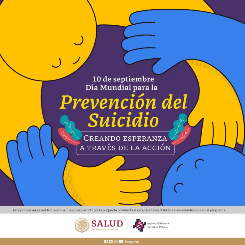 En el marco del día mundial de prevención del suicidio, hablemos de la importancia de la salud mental y la desmitificación de los transtornos mentales