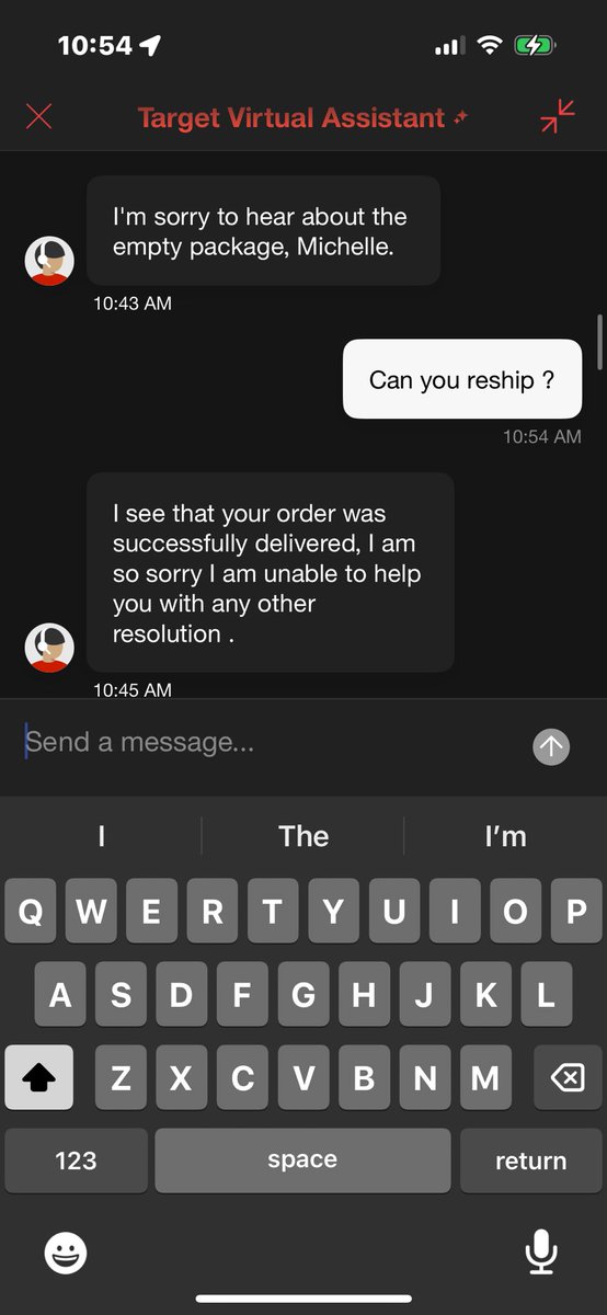 #TARGET #customer service is the the worst the package expensive things in the worst possible way when things get damaged or go missing the refuse to replace #bbb <a href="/Target/">Target</a> @Stanley my spell cast is missing from my box fed ex whips this stuff around #chargeback