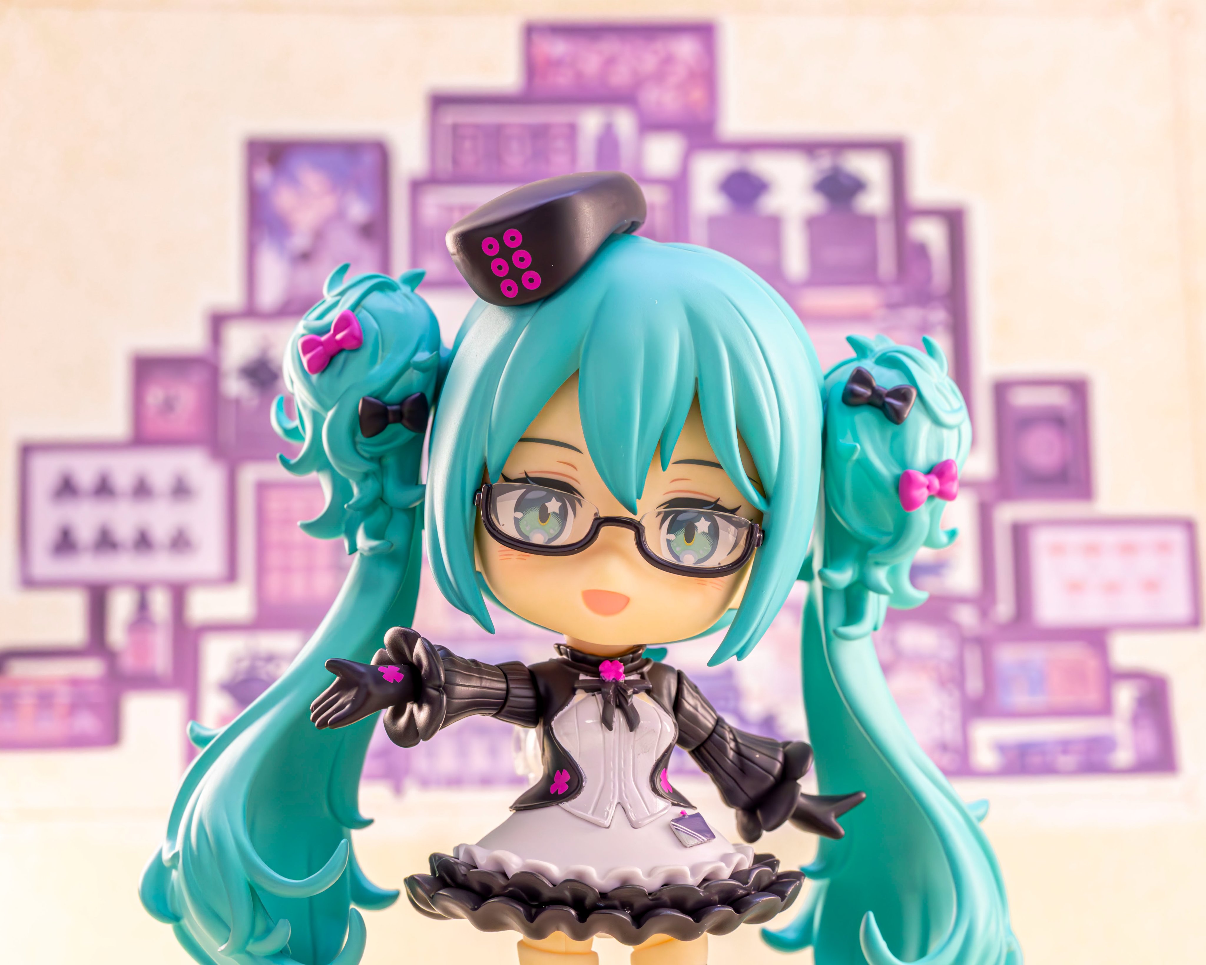 グッスマくじ　ねんどろいど　初音ミク　めがね×カフェVer. グッスマくじ 初音ミク 2025 Autumn ラスト賞 ねんどろいど 初音