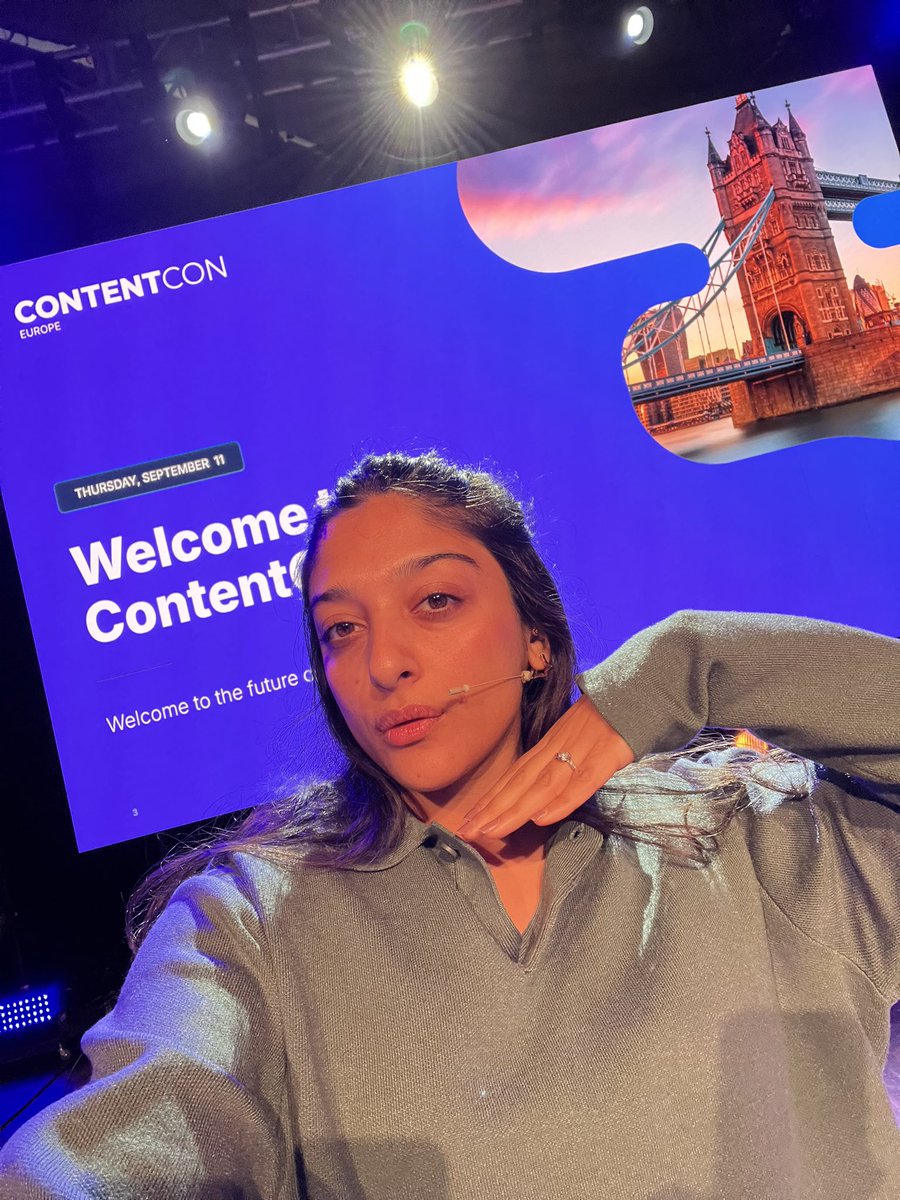 sonyabarlowuk's tweet image. Behind the scenes - tech rehearsals for #contentcon25 in London / ContentStacks @Contentstack European conference 2025 to discuss agentic ai, personalised marketing &amp;amp; customer experience #tech #business