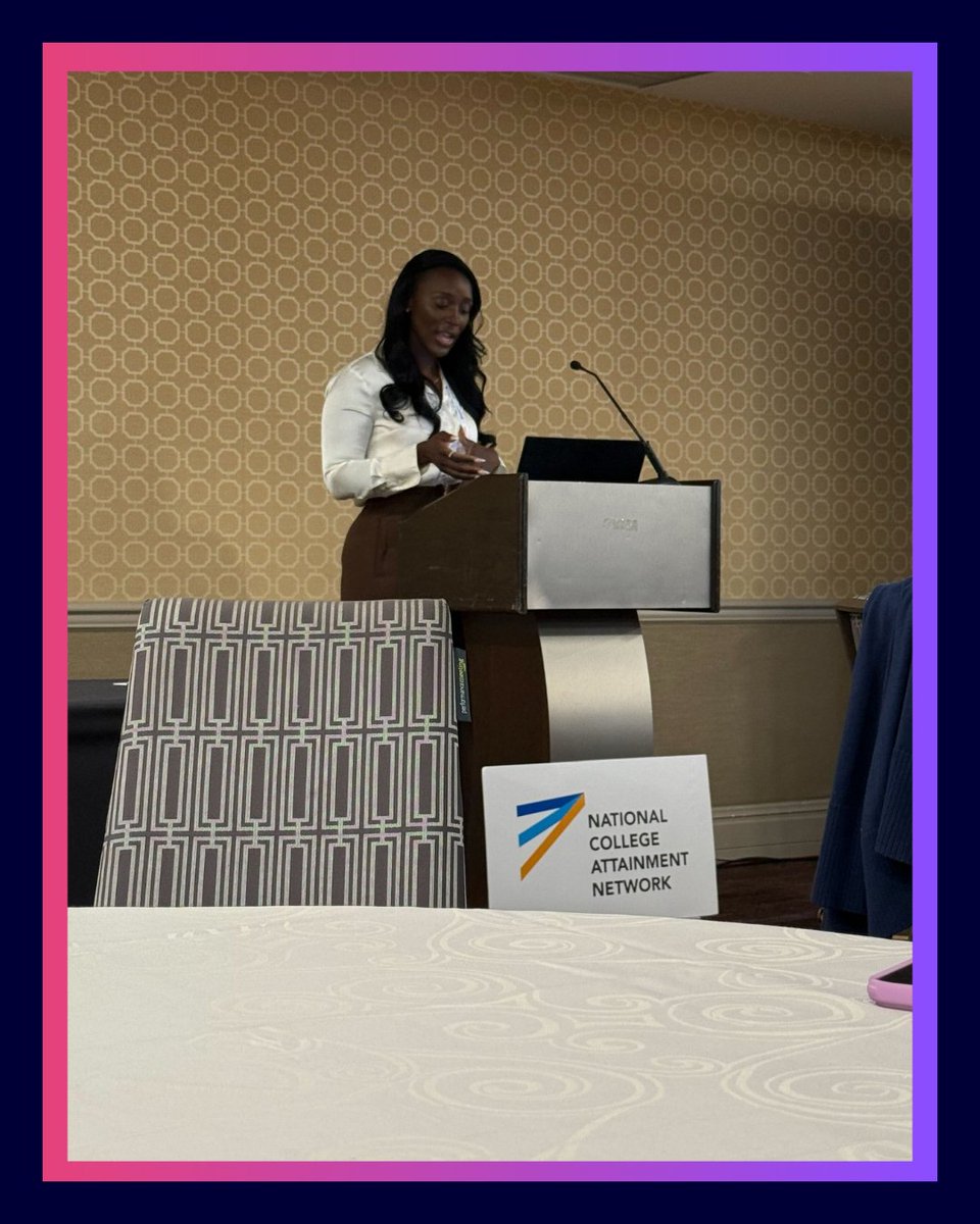 Our Birmingham Promise team had the privilege of presenting at National College Attainment Network Conference on our coaching model, where students work toward their goals while walking alongside success coaches. Thank you, Kendra, Jasmine, and Rob, for representing us so well!