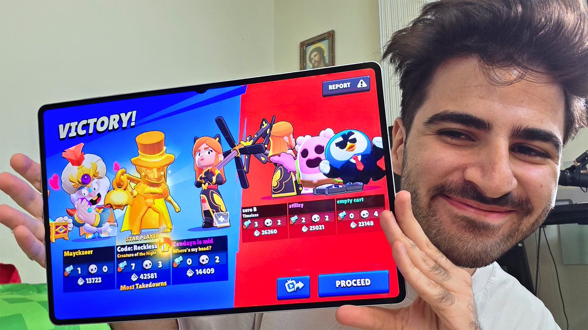 I just got the S11 Ultra and it's the largest mobile device i've played on at 14.6 inches 😇 

Check it out: trb.gg/WaseemTabUltra

#GalaxyTabS11 #SamsungPartner #PlayGalaxy