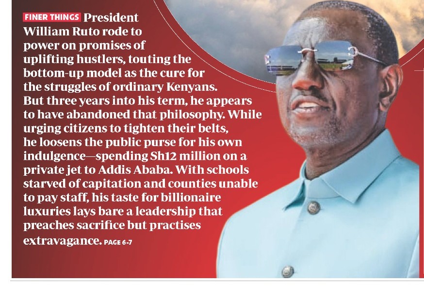 Wakabando's tweet photo. Ruto's 'bottomup' resonated potently. Even some who know him as incorrigibly deceptive admitted #hustlernation inroads amidst a BBI parley - I did on #jklive 16/6/21. Ruto won; we duly congratulated him. But Ruto is who he's, a chronic liar enslaved in ravenous greed. #RutoMustGo https://t.co/3p2otzHXzO