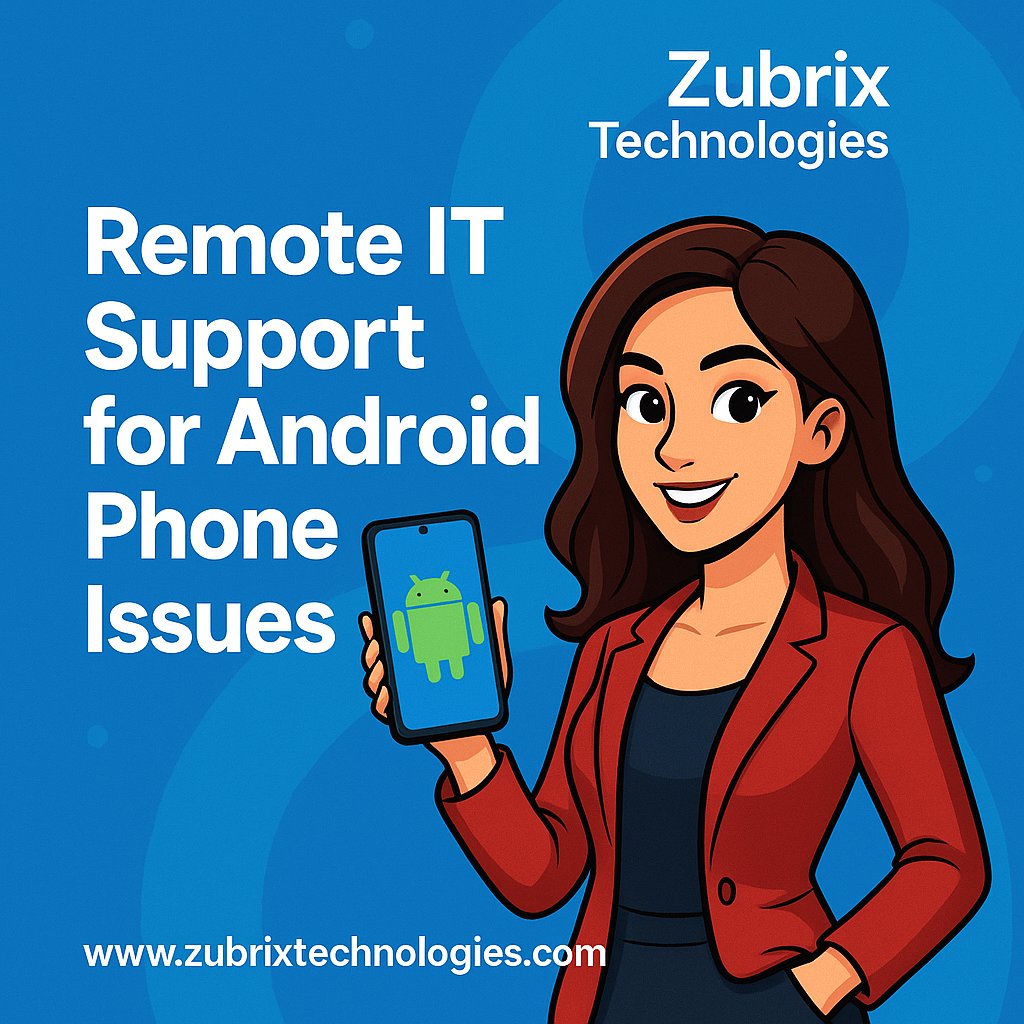 ZubrixTech's tweet image. Remote IT Support for Android Phone Issues Kansas City Missouri
Contact us for Remote IT Support +1-442-446-1235
Visit: zubrixtechnologies.com/it-managed-ser…
#KansasCity #AndroidSupport #ITSupport #PhoneRepair #RemoteHelp