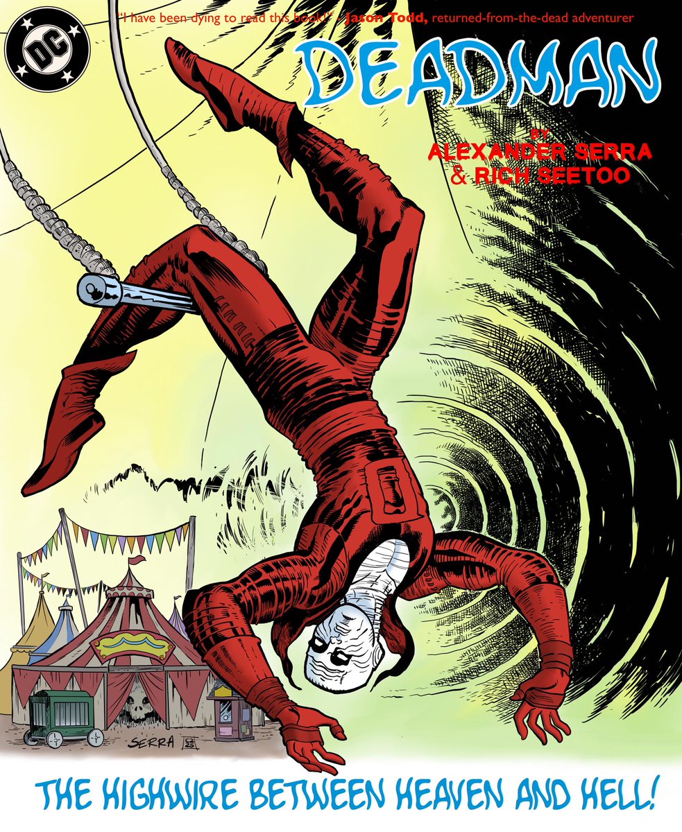 Colourist Rich Seetoo likes to take some of my illustrations and turn them into mock covers. This time Deadman gets the royal treatment. 

and thanks to <a href="/jackbriglio/">Jack Briglio</a> for the title idea. 

#deadman #dc #dccomics #comicart