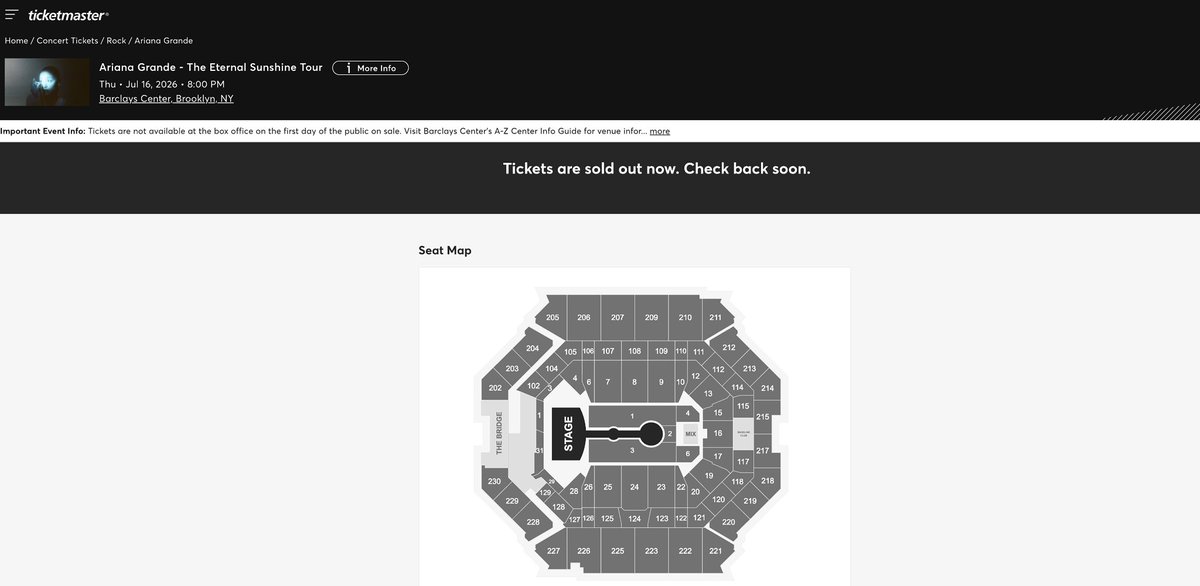 nickiiesi's tweet image. 🤯🤯🤯🤯🤯🤯🤯🤯 #ArianaGrande #Ticketmaster #TheEternalSunshineTour