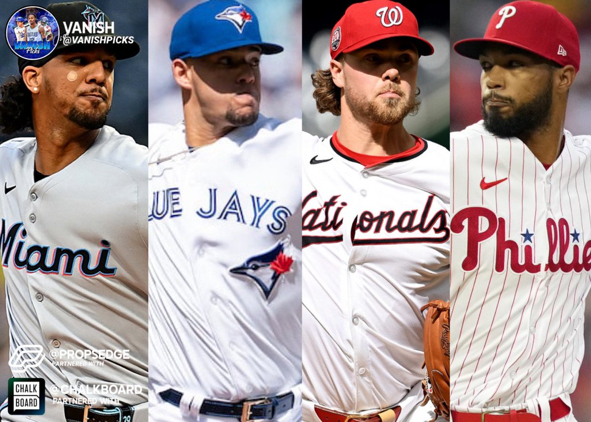 $50 GIVEAWAY TO A RANDOM FOLLOWER WHO LIKES &amp; RETWEETS IF WE SWEEP TODAY 💸

CHECK COMMENTS FOR 70¢ PREMIUM! 👇🏻

9/10 NFL &amp; MLB FREE CARD  

- Eury Perez “U” 5.5 Strikeouts (-130)
- Jose Berrios “U” 4.5 Strikeouts (-150)
- Jake Irvin “U” 3.5 Strikeouts (-125)
- Cristopher Sanchez