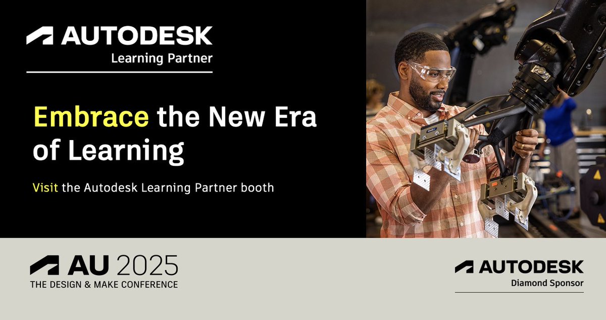 autodesku's tweet image. Autodesk Learning Partners prepare job seekers, students, and industry professionals for the future. They stand out as knowledge leaders ready to empower &amp;amp; support your learning journey. 
Begin your journey today with an Autodesk Learning Partner. @ThinkEdu1