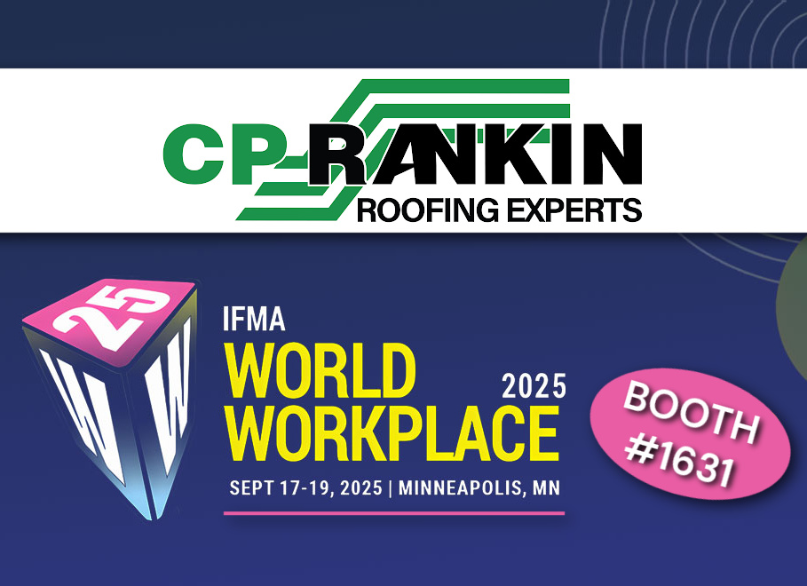 We’re gearing up for <a href="/IFMA/">IFMA</a>'s World Workplace 2025 in #Minneapolis! Find us at Booth #1631.

We can’t wait to connect with 𝘺𝘰𝘶 and share how 𝐂𝐏 𝐑𝐚𝐧𝐤𝐢𝐧 delivers top-tier commercial roofing solutions. Mark your calendars and come say hello! 👋