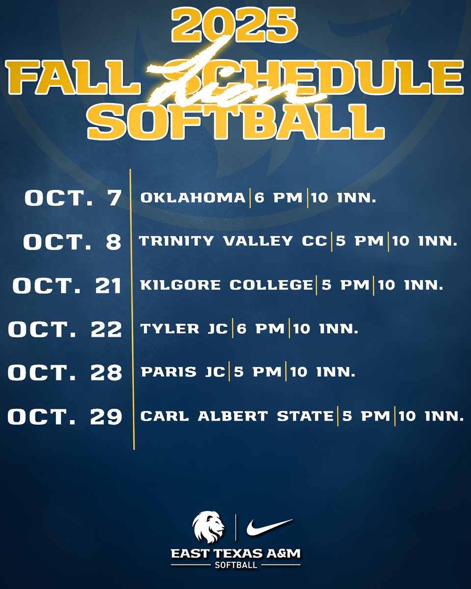 East Texas A&M Softball tweet media