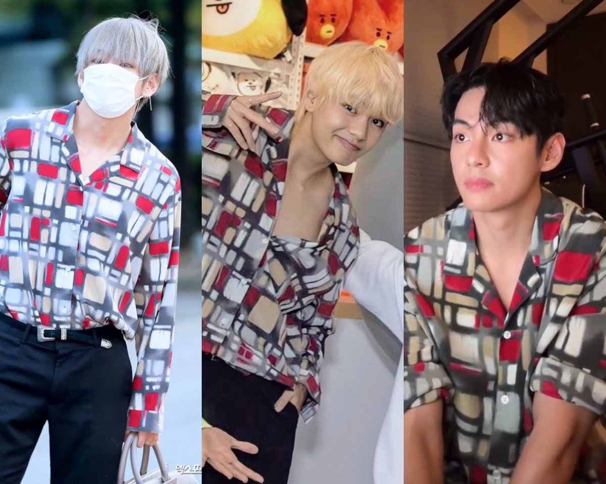 Taehyungimpact's tweet image. The same shirt since

2017                          2019                   2025