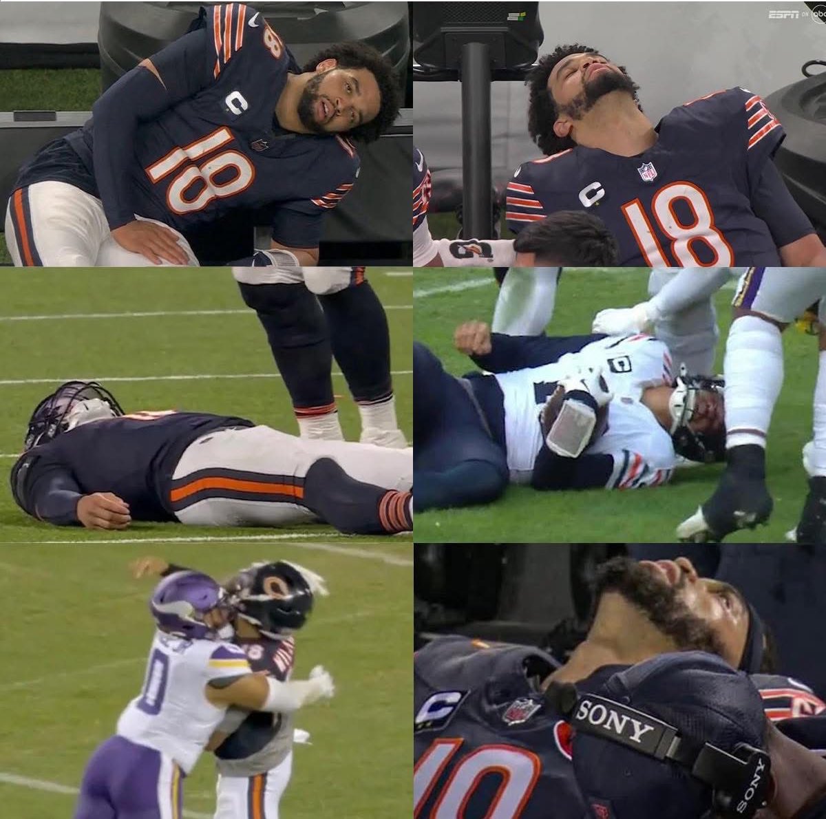 Caleb Williams has faced the Vikings three times in his career this far. Here are some of the images from those games.