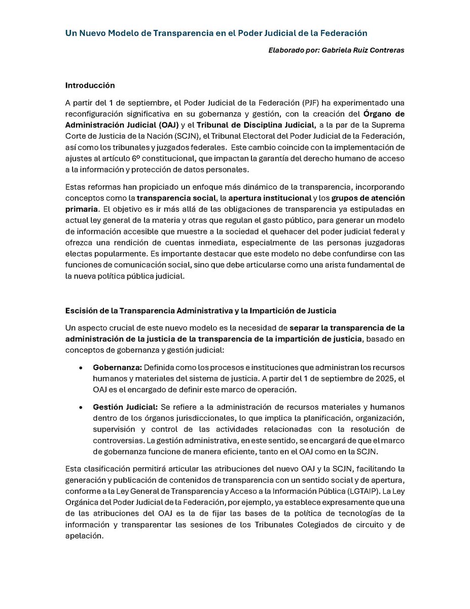 gabsruizc's tweet image. El Poder Judicial de la Federación ante un Nuevo Horizonte: Claves del Nuevo Modelo de Transparencia y Rendición de Cuentas, aquí algunos aspectos a considerar...linkedin.com/posts/gabriela…
@Andrea1Mendoza @louloumorales @RedRija