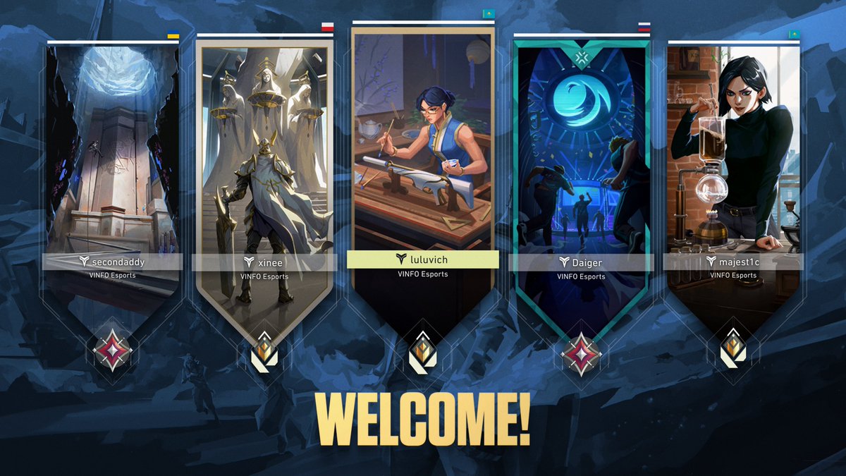 We’re excited to introduce the new VINFO ESPORTS roster!

A new chapter begins — stay tuned for the action. 🔥

#VINFO