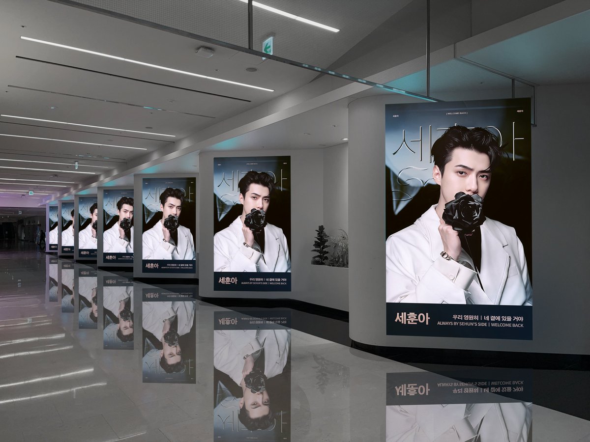Welcome Home #SEHUN  #세훈 

Part 21: Walking with Sehun Through Time

    COEX S-Live Display, Seoul

‼️Located in the heart of Korea’s premier luxury shopping district‼️
‼️Multi-screen synchronized broadcast for maximum impact‼️

From that first breathtaking encounter to this