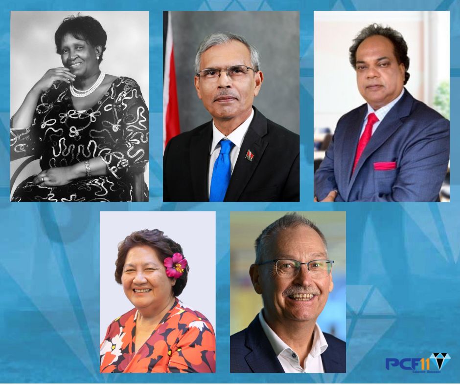 At #PCF11BW, the Commonwealth of Learning (COL) proudly conferred the title of Honorary Fellow on five distinguished leaders in open and distance learning: 

Dr Evelyn Nonyongo (South Africa) – for five decades of pioneering work expanding access and equity in Southern Africa.