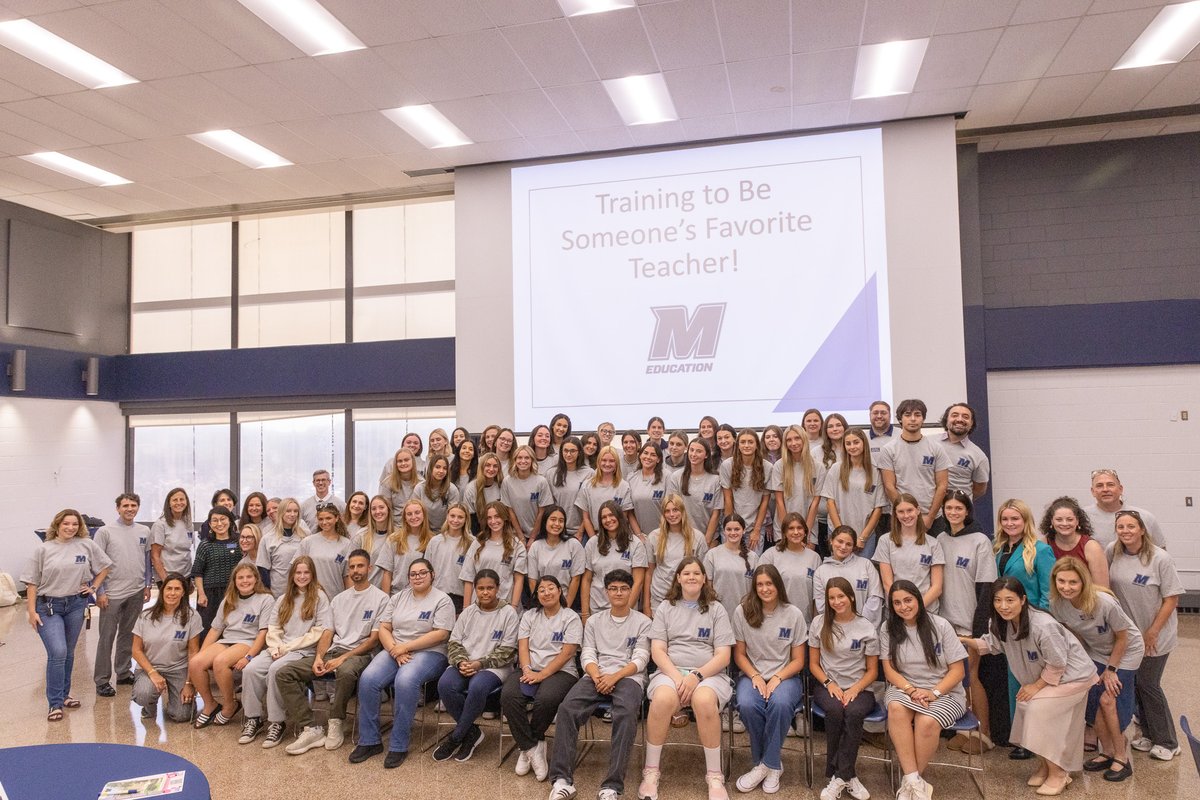 Monmouth University School of Education tweet media