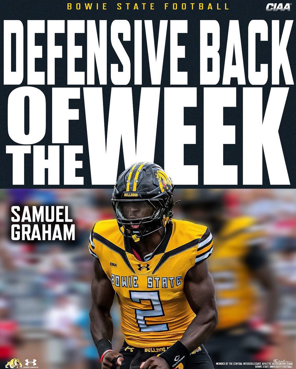 EverydayWork01's tweet photo. Workday Athlete
Hybrid LB Samuel Graham 
(Bowie State)
Big Time Plays Being Made!!!!
#workdayeveryday #nfl #nfldraft #nflprospect #2026NFLDraft https://t.co/AkDb2pHffA