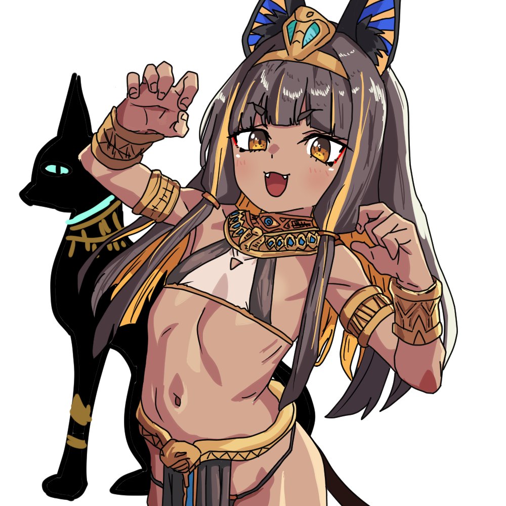 褐色エジプト猫耳口リが流行ってるらしい