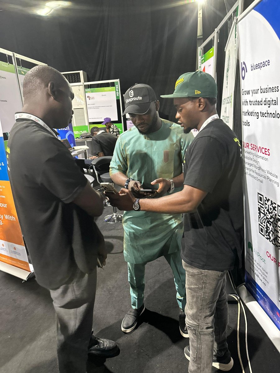 useAllPost's tweet image. We&apos;re excited to share that AllPost showcased our innovations at the GITEX Nigeria on September 3-4 in Lagos! 🤝
Huge thanks to everyone who visited our booth. Your support drives us forward! 💡
Stay tuned for more updates as we continue to innovate! 🚀
#GITEXNigeria #AllPost