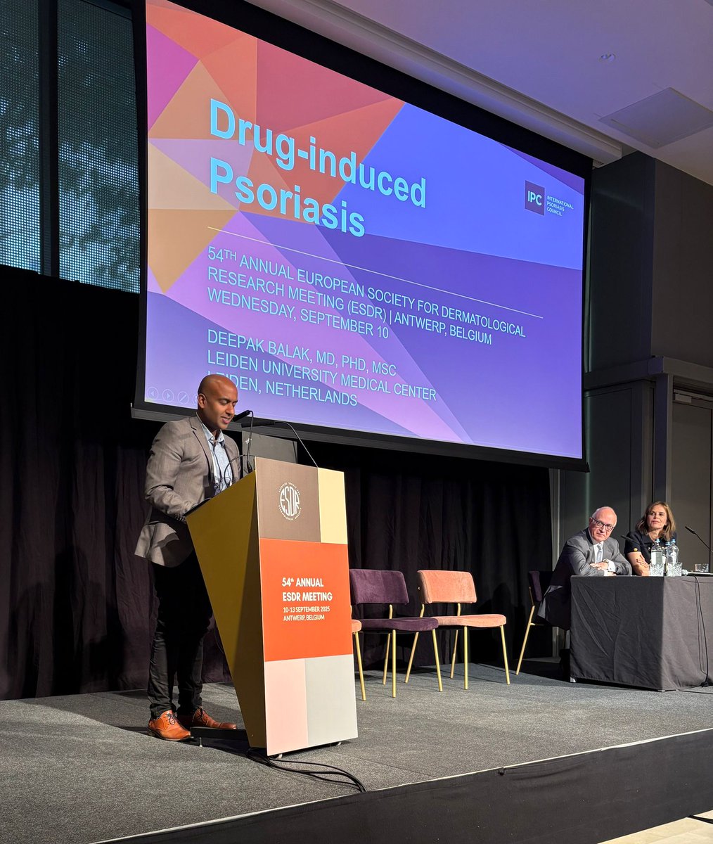 IpcPs's tweet image. Thank you to all who joined IPC at #ESDR2025 for our symposium:Psoriasis: Differential Diagnosis, Paradoxical Responses, and New Treatment Mechanisms.

Thanks to Takeda for their support &amp;amp; to experts worldwide for sharing insights.

#IPCCommunity #IPCSymposium