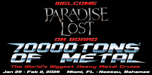 70000tons's tweet image. Please welcome @OfficialPL onboard for #70000TONS OF METAL 2026!

Get ready to cast your votes for a fan-forged setlist!

Information on how and when the voting will take place will be revealed #SOON

Adventure’s calling — will you "A"nswer?