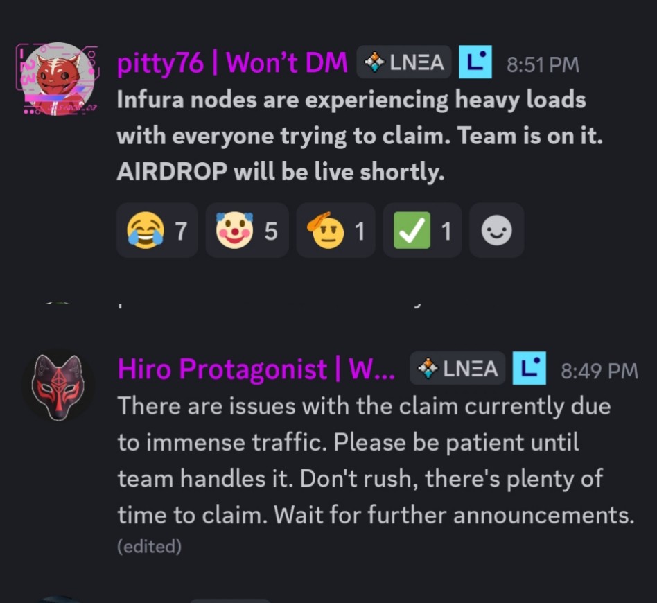 0xRowdyBhai's tweet photo. Today $Linea dropped an airdrop for the community…
But at TGE — no one could even claim their tokens.

Meanwhile, Binance users got theirs instantly.

This is not just a glitch — it’s how projects farm hype, extract attention, and then sideline the real community.

🚨 Time to wake up:
• Communities are used as free marketing engines.
• Big VCs & insiders always get priority.
• Retail is left waiting with “soon.”

Projects preach decentralization, but practice favoritism.
Don’t fall for every shiny airdrop — ask who actually benefits first?

The real question:
Are we building community-first Web3 or just repeating Web2 with tokens?

#Linea #Web3 #Airdrops