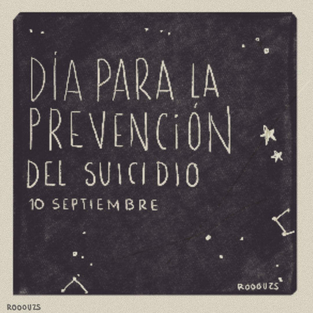 LaRoozs's tweet photo. DíA PARA LA PREVENCIÓN DEL SUICIDIO 💛
10 de septiembre 

Necesitamos seguir hablando de este tema para dejar de sentir que debemos pasar este camino en soledad.
Necesitamos reconocer que para prevenir el suicidio no es suficiente con ir a terapia, https://t.co/s7GaasAiQX