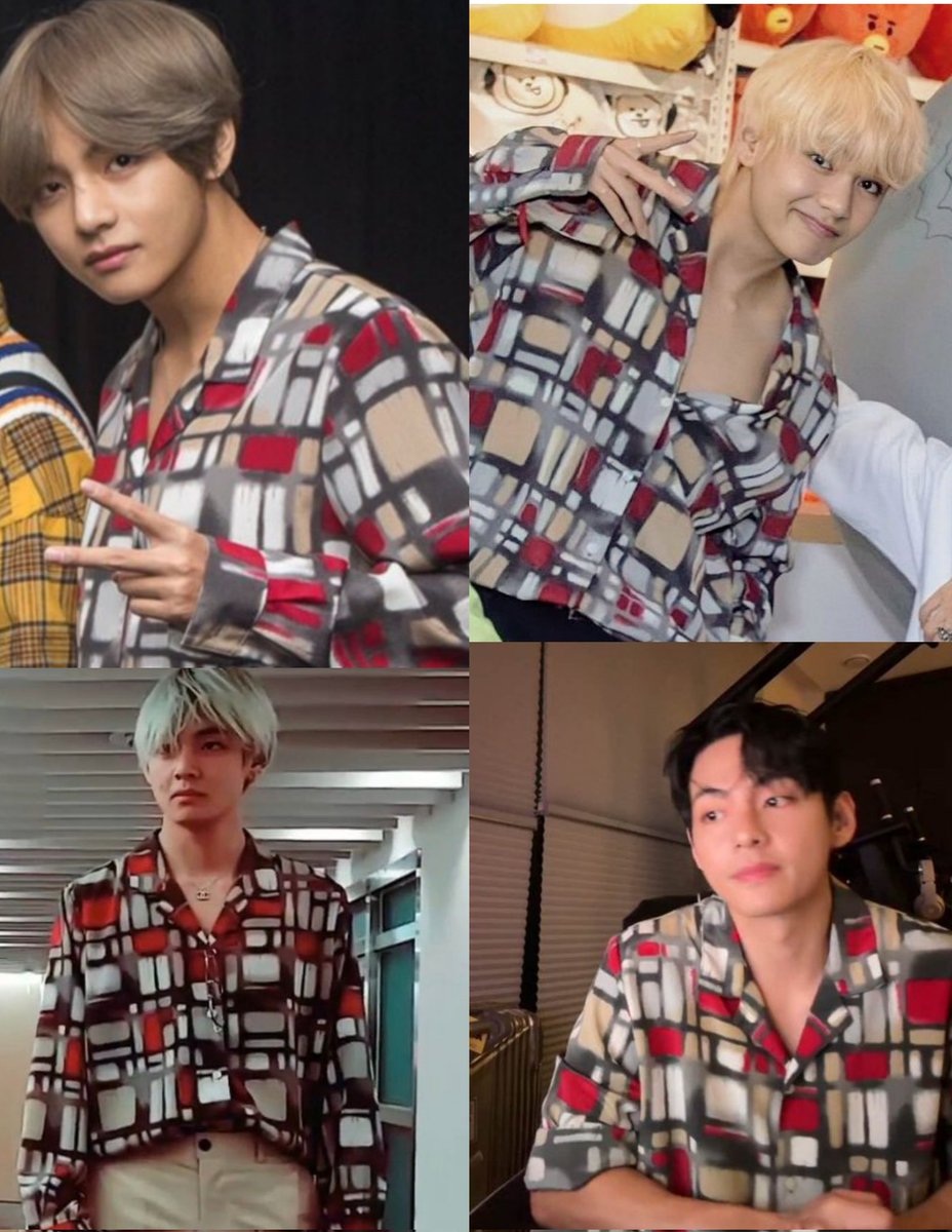 THE WAY TAEHYUNG HAS THIS SHIRT SINCE 2017 🥹