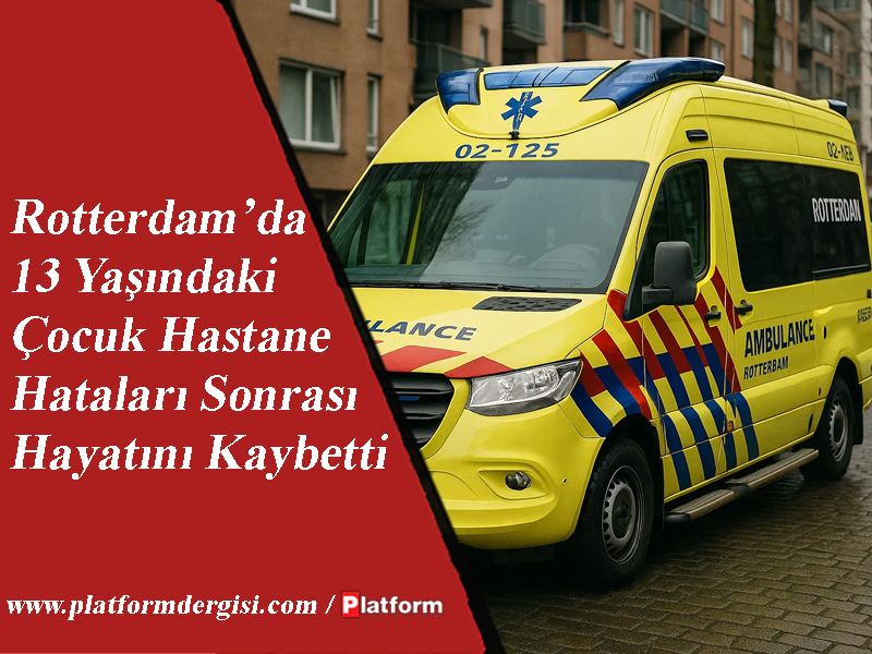 Rotterdam’da 13 Yaşındaki Çocuk Hastane Hataları Sonrası Hayatını Kaybetti

13 yaşındaki bir çocuk, kan değerleri anormal olmasına rağmen evine gönderildi. Ertesi gece acile döndüğünde artık çok geçti...

#Hollanda #Rotterdam

platformdergisi.com/yazi/haberler/…