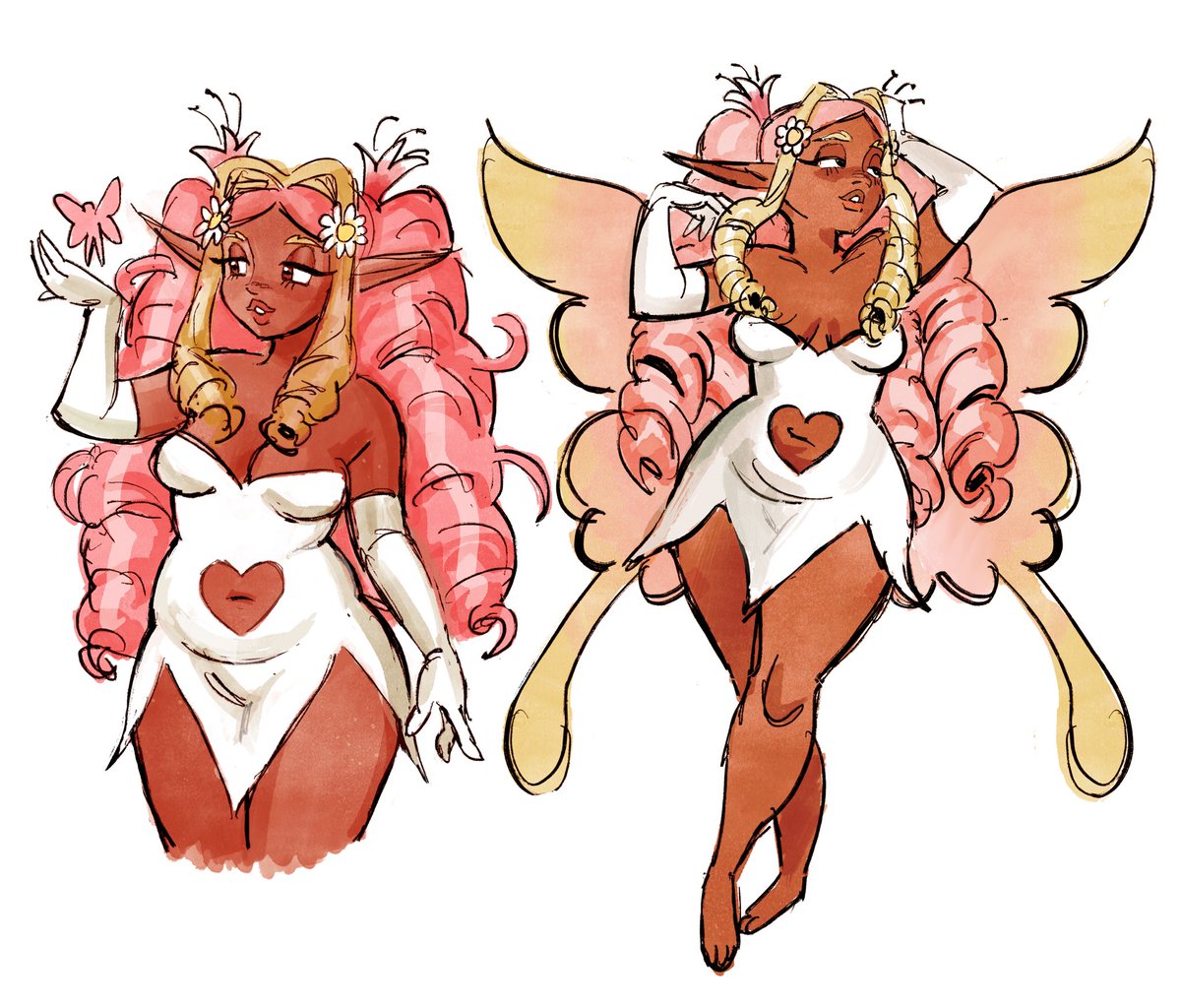 I’m like rly nervous and hesitant to post original stuff for some reason but I want to get out of that shameful and shy mindset. here are sketches of one of my OCs. She is named Odette :3