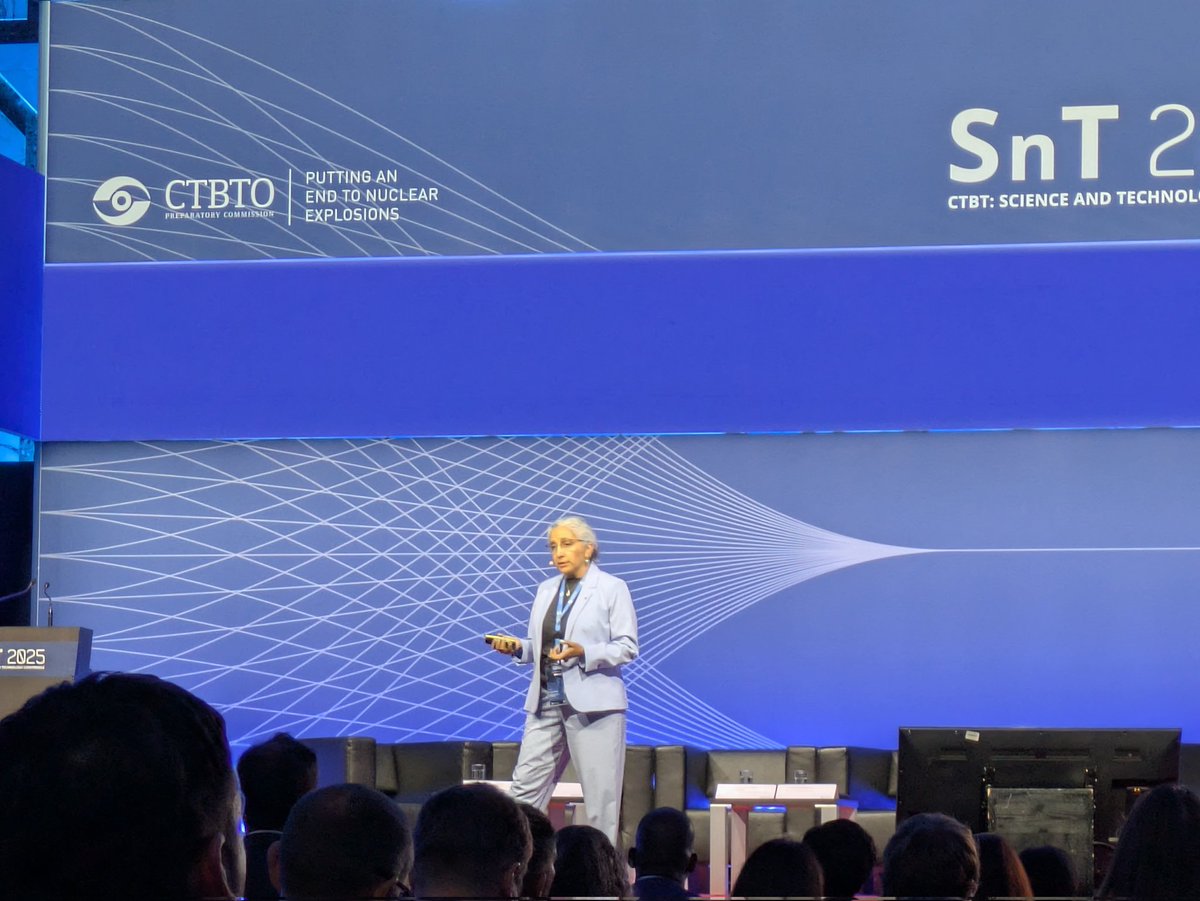 Sustainment of the International Monitoring System: The value beyond the strategy. Keynote given by <a href="/xyolipc/">Xyoli Pérez-Campos</a> at the #SnT2025 from the <a href="/CTBTO/">CTBTO</a>