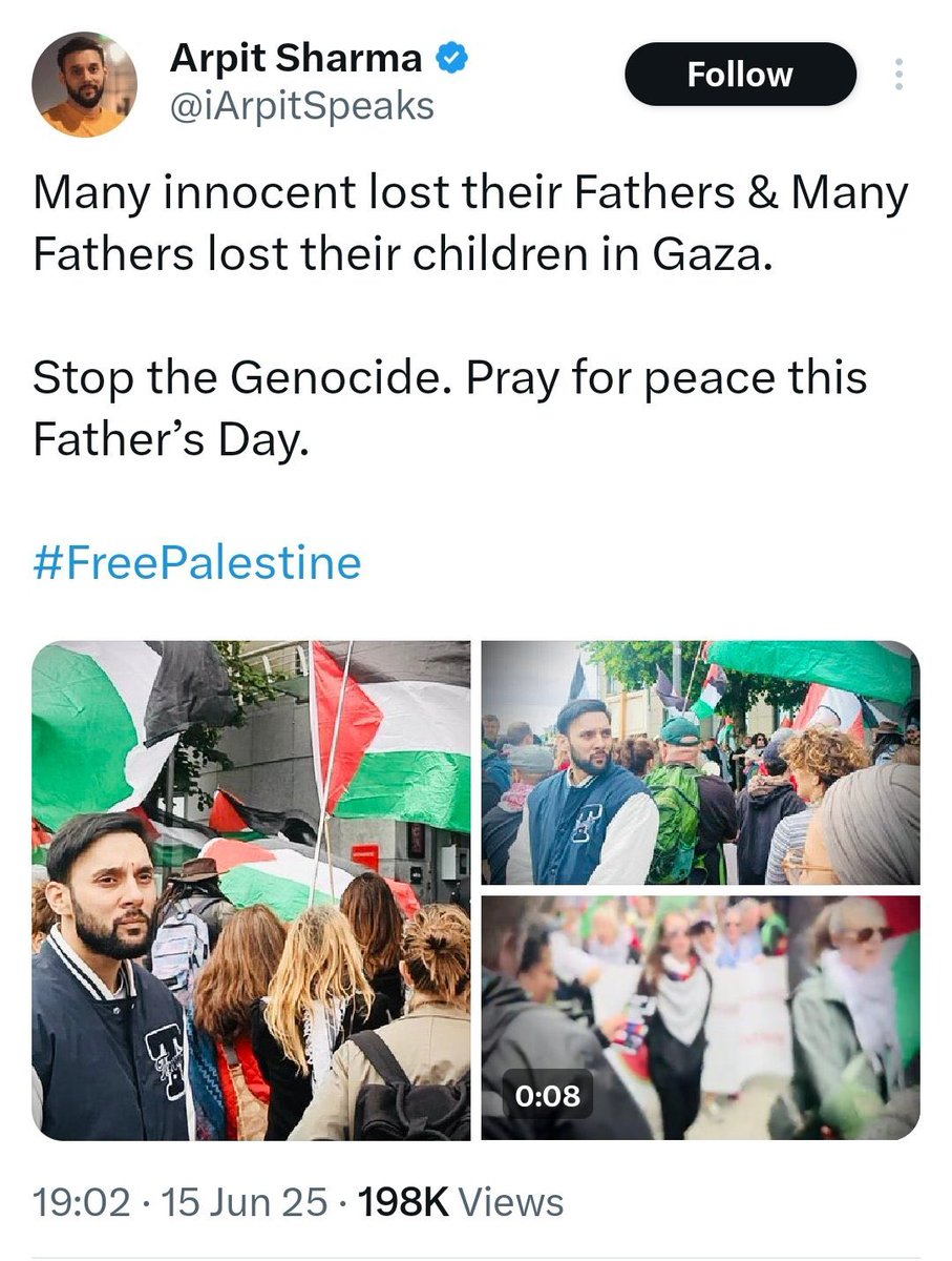 Brother wants peace in Gaza but wants India to burn

Shaabaash