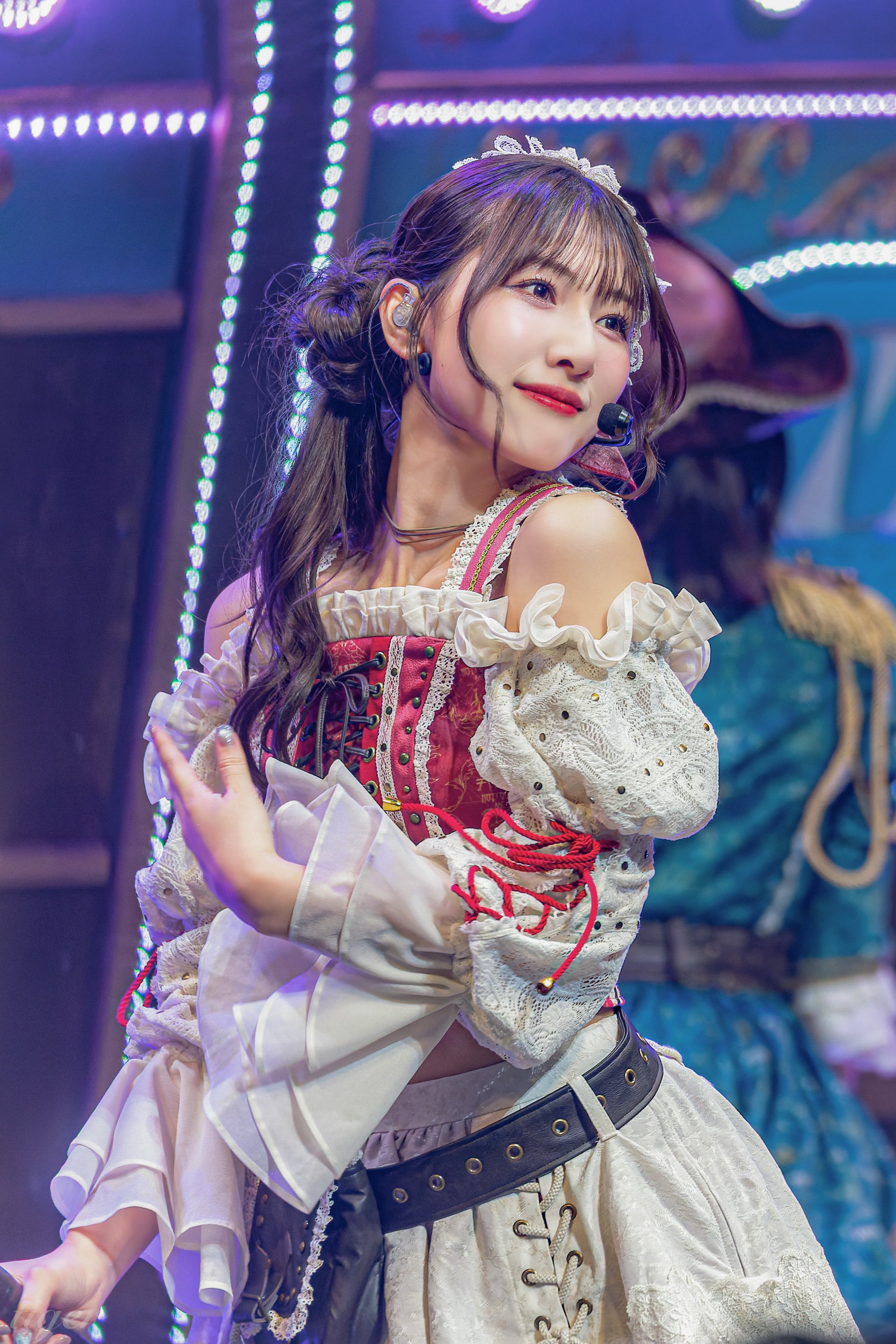 ≠ME冨田菜々風 全国ツアー2024 生写真 (アニマル) 直筆 イココメあり ノイミー 冨田菜々風 全国ツアー2024メンバーカラー衣装 生写真