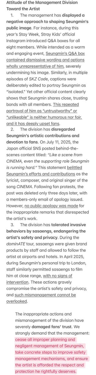 STAY RECUERDEN SEGUIR USANDO LOS TAGS EN APOYO A SEUNGMIN, NO IMPORTA LA HORA EN QUE VEAS ESTO ÚSALOS POR FAVOR 🚨

STAY Stand With Seungmin
#JYPRespectSeungmin
#JYPTreatSeungminBetter