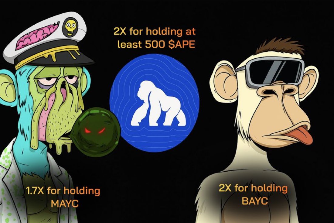 There is a multiplier for BAYC and MAYC holders, rewards are dropping at ApeFest, and the new ApeCoin Mindshare airdrop leaderboard for Project R.A.I.D. just dropped, so wake up, baby!