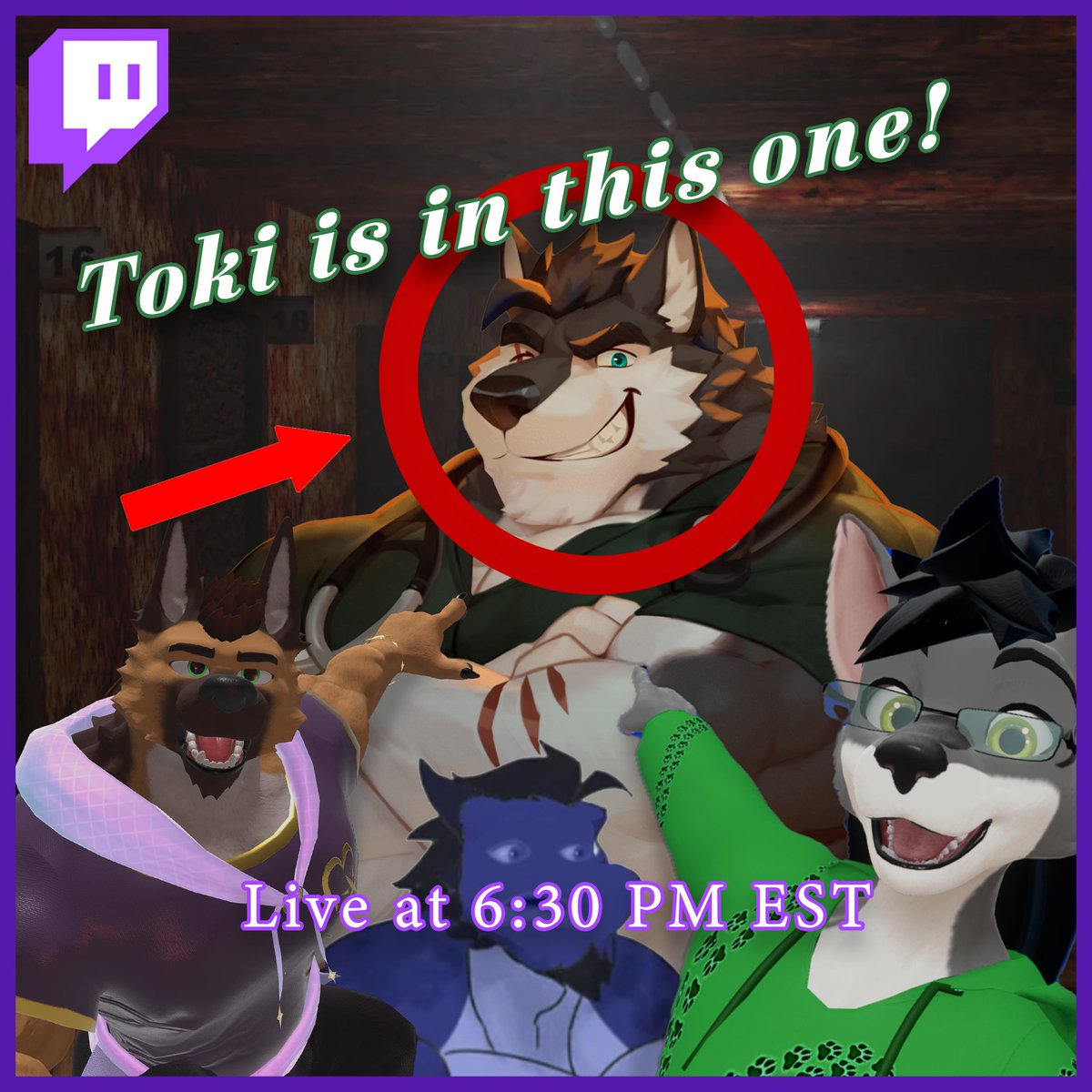 TONIGHT

TOKI IS IN THIS ONE!

twitch.tv/psychhydra