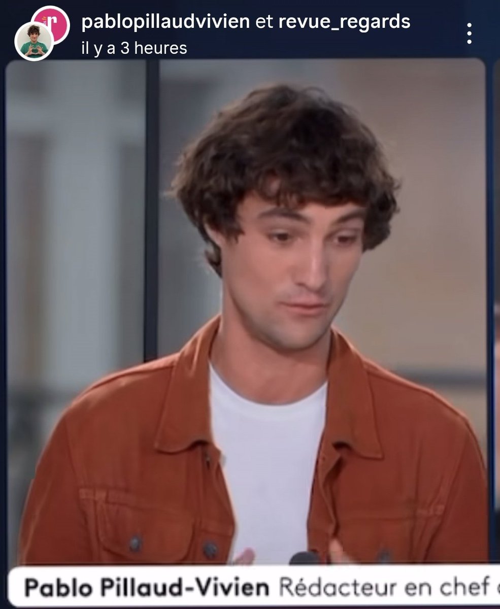 Je viens de tomber, tristement, sur la prestation du très mauvais Pablo Pillaud-Vivien, qui déverse encore son inculture sur tous les plateaux télé. 

Il explique, pour critiquer la nomination de Lecornu, qu’être un proche du Président n’est pas suffisant. Certes. Ce n'est pas un