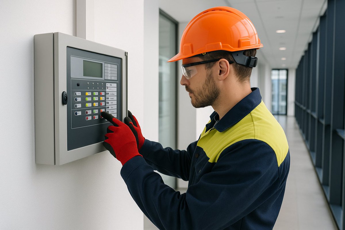 Upgrade your skills and protect your community! Trained electricians make every building safer. Ask us about Certi-Fire fire alarm certification. #ElectricalSafety #FireAlarmTraining