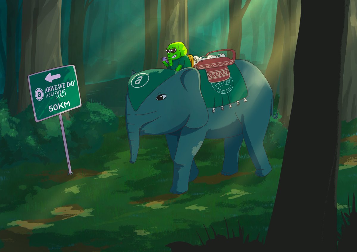 Your Daily Wisdom: 

Let DumDum lead the way. 
DumDum will never lead you astray. 

🪧 arweavedayasia.net

#ArweaveDayAsia2025