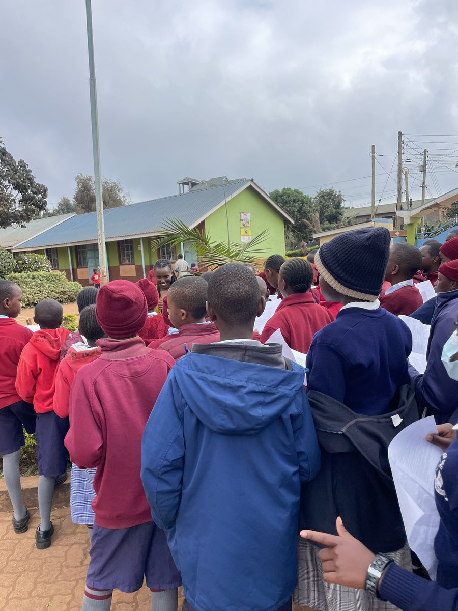 Read Aloud session at Ngure Primary School on Monday in celebration of the International Literacy Day. We printed a few copies of an extract from a storybook for sharing among the children to complement the limited book copies.  

<a href="/startalibrary/">Start A Library (SAL) Trust</a> <a href="/OneInAnARMY/">One in an ARMY Charity Project💜</a>