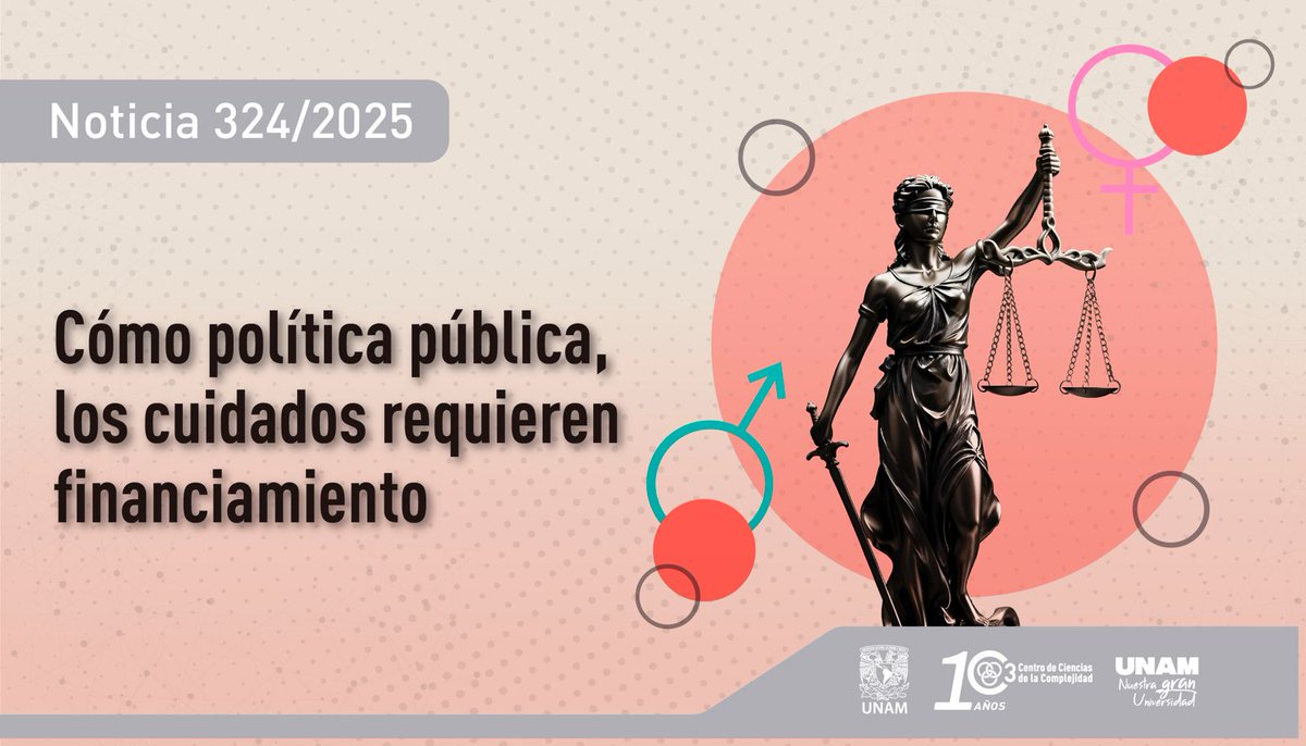 “No podemos tener una estrategia de cuidados si no hay financiamiento para ello”: Alicia Girón, investigadora emérita del Instituto de Investigaciones Económicas de la UNAM.
c3.unam.mx/noticias/notic…