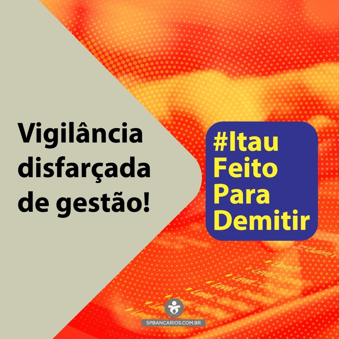 Revoltante: bancários que haviam sido recentemente promovidos também foram demitidos pelo Itaú. Isso mostra a contradição e falta de transparência. #ItauFeitoParaDemitir