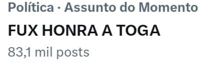 freu_rodrigues's tweet image. Vamos ganhar essa batalha no X? Digite aqui 👇 
FUX HONRA A TOGA